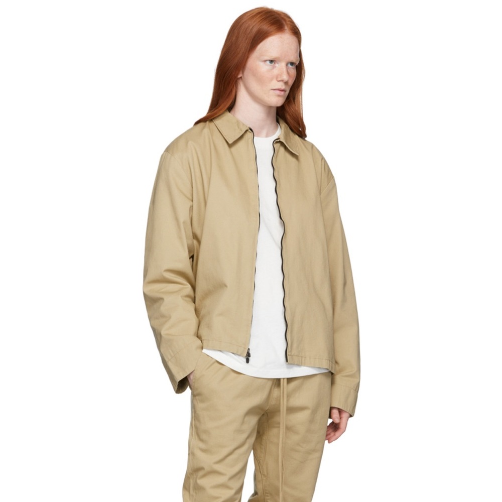 Fear of god essentials twill jacket. Xxl.
